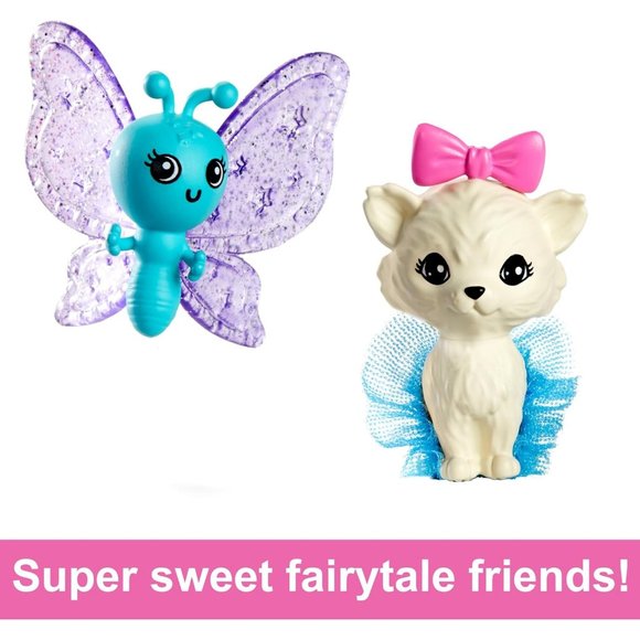 7'' Long Fantasy Hair Two Fairytale Dress“Malibu” Touch of Magic Barbie Doll - Picture 5 of 6